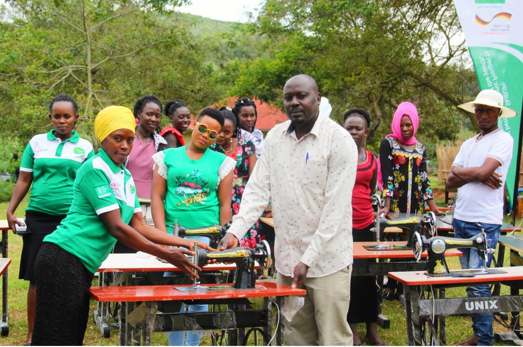 SKILL UP! TAILORING GRADUATES RECEIVE SEWING MACHINES