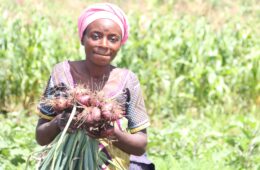 Woman with Onions