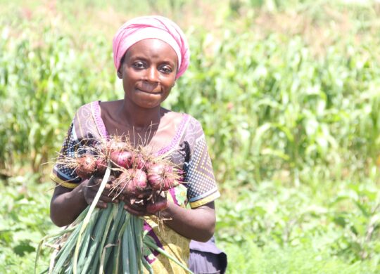 Woman with Onions
