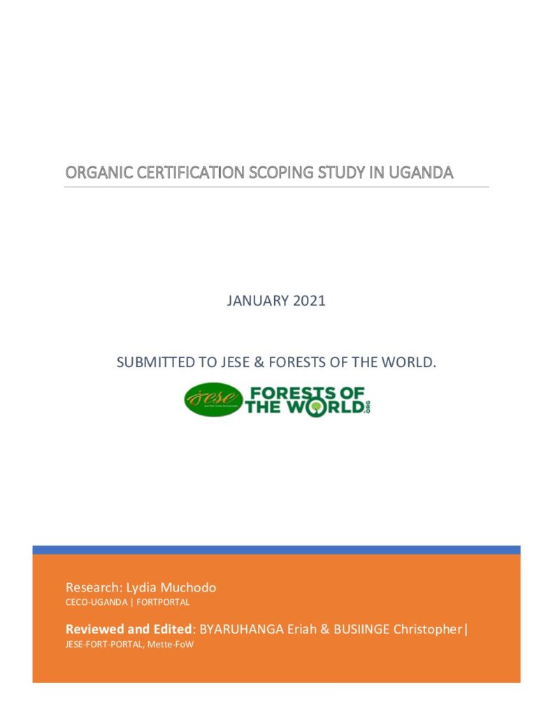 Organic certification study report Final Draft 25012021 LM